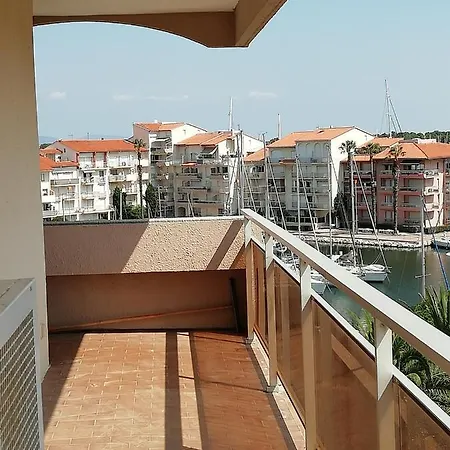 Appartement Beau T2 Climatisé Sur Marina Avec Parking Privé Canet-en-Roussillon